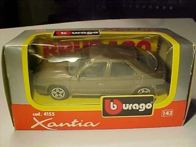 4 ДЮЙМА 1996 Citroen Xantia Burago Bburago 4155 1/43 литая как новая в коробке - Изображение 1 из 4