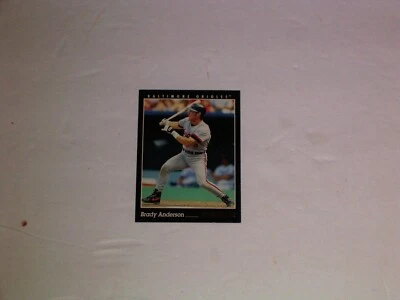 1993 Pinnacle Brady Anderson Baltimore Orioles #70 - Image 1 of 2