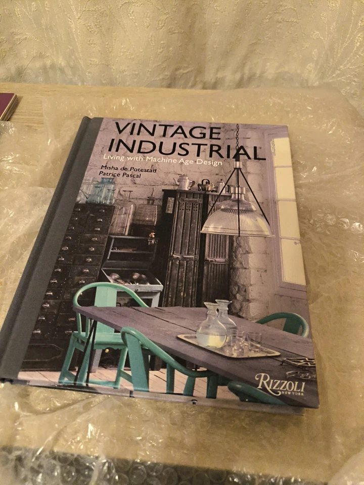 Vintage Industrial Living with Machine Age Hardback Book - Image 1 of 4