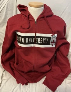 Brown University Full Zip Hooded Sweat Jacket-Large-NWT - Picture 1 of 2