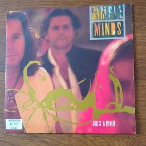 Simple Minds – She's A River 7" Vinyl Single 45rpm Limited Edition Numbered - Picture 1 of 6