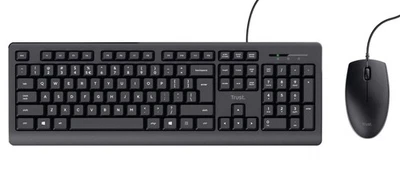 Trust TKM-250 USB-Tastatur und Maus Set, kabelgebunden, Deutsches QWERTZ-Layout, - Image 1 of 4