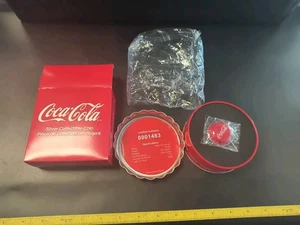 Una moneda de 1 dólar de plata de 6 g con tapa de botella coleccionable de Coca-Cola 2018 precio original Fiji certificado de autenticidad  - Imagen 1 de 8