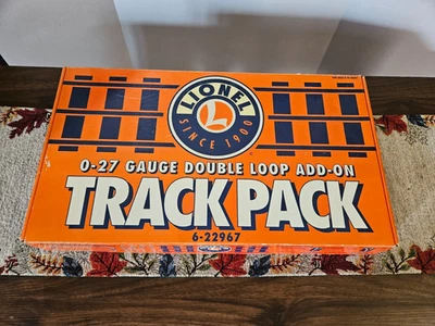 LIONEL 6-22967 Double Loop Add On O-27 Gauge Track Pack - Image 1 of 4