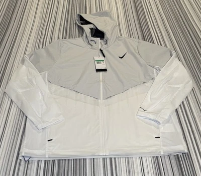 Chaqueta de correr Nike Aeroswift Storm-Fit Aerogami para hombre talla XL blanca FZ9039-121 Foto 1 de 4