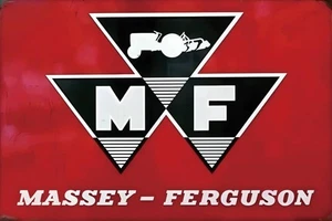  Massey Ferguson Vintage Farming Tractor 8X12 Rustic METAL NOVELTY  SIGN New - Picture 1 of 1