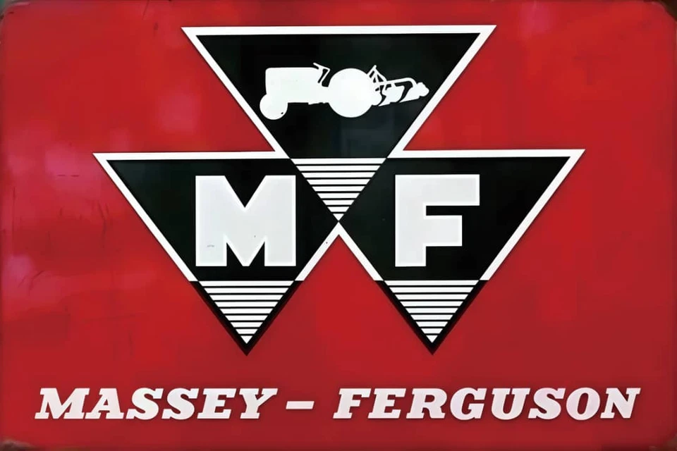  Massey Ferguson Vintage Farming Tractor 8X12 Rustic METAL NOVELTY  SIGN New - Image 1 of 1