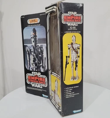 1980 IG-88 BOX ONLY Star Wars Original Vintage 12" 15" inch Large Kenner Disney - Image 1 of 4