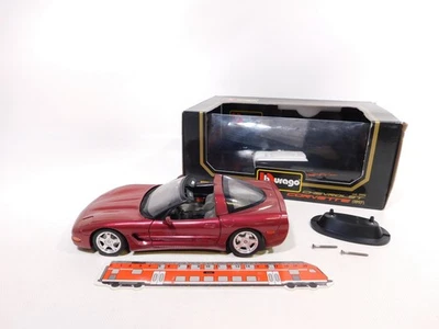 Bburago Diamonds 1:18 Cod. 3056 Modello Chevrolet Corvette (1997) Mint + Box # - Immagine 1 di 4
