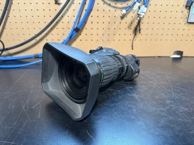 Fujinon HA16X6.3BERM 2/3" B4 HD ENG Broadcast Servo Lens w/ 2x Extender (42C) - Image 1 of 4