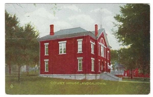 HOFHAUS AVOCA IOWA POSTKARTE - Bild 1 von 2
