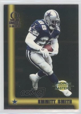 1999 Pacific Omega Gridiron Masters Emmitt Smith #11 HOF - Image 1 of 2