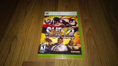 Super Street Fighter IV (4) Xbox 360 2010 Complete With Manual CIB Capcom - Image 1 of 3