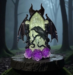 Bath & Body Works Disney Villains Malefica Illumina Wallflower Plug In Drago - Foto 1 di 9