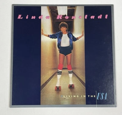 Linda Ronstadt – Living in the USA LP Gatefold Vinyl Japan Asylum P-10521Y - Image 1 of 4