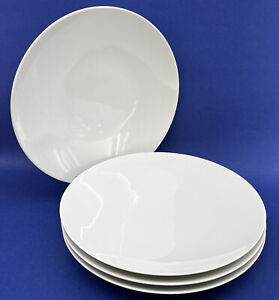 Thomas Rosenthal Germany Loft 11” Dinner Plates SET OF 4 Concentric Circles￼