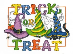 Imaginating Inc - Trick or Treat by Ursula Michael - Cross Stitch Chart. - Picture 1 of 1