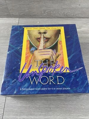 The Unspoken Word Board Game - Christian Taboo - Word Guessing Game NEW SEALED - Image 1 of 4