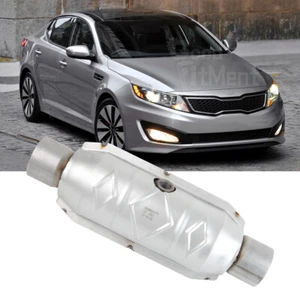 2.5" Inlet/Outlet Catalytic Converters w/ Heat Shield EPA For Kia Optima 2.4L US - Picture 1 of 15