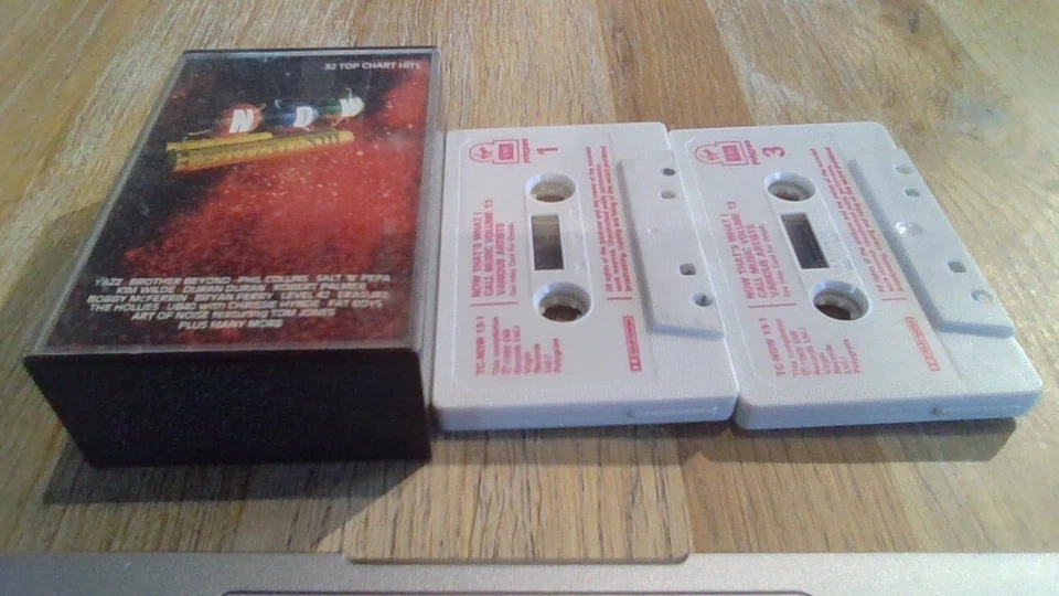 NOW THAT'S WHAT I CALL MUSIC 13 1st UK CASSETTE 2-TAPE SET 1988 DURAN YELLO UB40 - Image 1 of 1