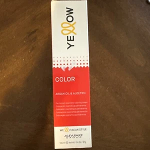 Yellow Alfaparf Milano Permanent Hair Color 100 ml 6 Cool Dark Natural Blonde - Picture 1 of 7