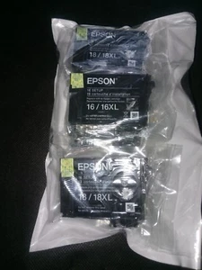 9X Epson {setup} 18 yellow/magenta cartridges - Picture 1 of 1