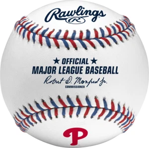 2025 PHILADELPHIA PHILLIES Team Stitch Ball Official Rawlings Baseball - Boxed - Picture 1 of 2