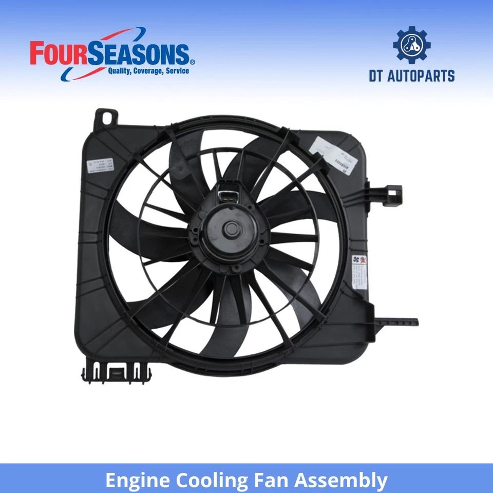 Conjunto de ventilador de refrigeración para motor Pontiac Sunfire 1995-2005 4 estaciones 1996 1997 Foto 1 de 4