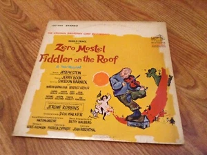 Fiddler on the Roof- Org Broadway Cast Recording - LP Record - EXC COND - Picture 1 of 1