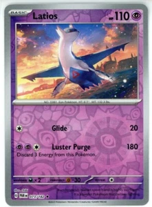 Pokemon TCG Latios 073/182 Sv04: Paradox Rift Reverse Holo - Picture 1 of 1