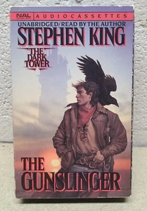 STEPHEN KING READS The Dark Tower THE GUNSLINGER Audio Book - 4 Cassette Tapes - Picture 1 of 6