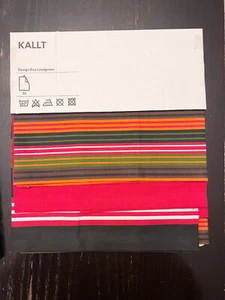 Mantel individual estampado a rayas Ikea Sweden Kallt multicolor a rayas (x3) algodón - Imagen 1 de 2