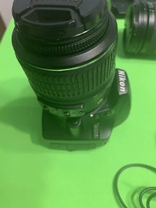 Nikon D3400 24,2MP DSLR Camera - ( 18-55mm f/3.5-5.6G VR Lens). 4 Extra Lenses. - Picture 1 of 8