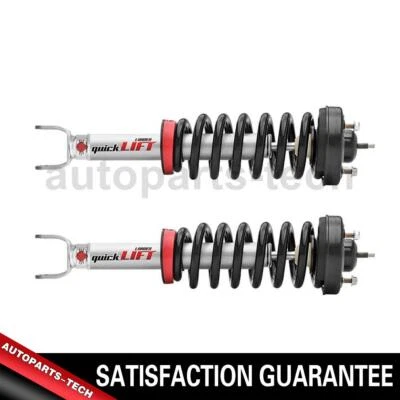 Conjunto de resorte helicoidal de puntal delantero Rancho para Ram 1500 2011 2012 2013 2014 2015 Foto 1 de 3