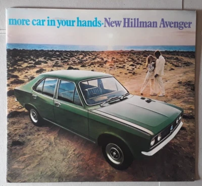 Hillman Avenger Brochure 1970 - De Luxe Super Grand Luxe - LF - Image 1 of 4
