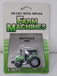 Vintage ERTL Farm Machines Deutz-Allis 7085 Tractor NOS NIP NOC 1260 1986 - Picture 1 of 2