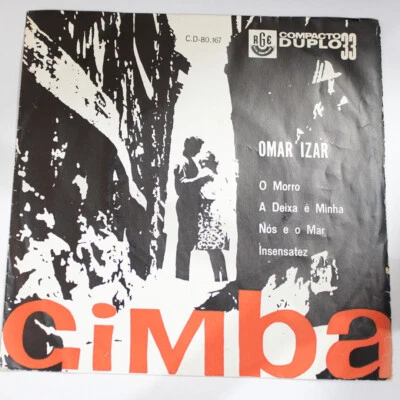 OMAR IZAR GIMBA BRAZIL HARMONICA SAMBA JAZZ BOSSA 7" 4 TRACK EP RGE CD.80.167 - Image 1 of 4