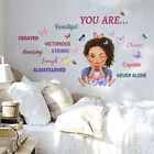Removable Inspirational English Wallpaper Girl Wall Stickers  Wall