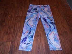 Athleta Girl girls pants size XL extra large 14 leggings MINT Chit Chat Capri - Picture 1 of 4