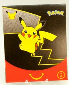 Pacchetto Pokémon 25° Anniversario di McDonald's Pokémon #2 NUOVO Sigillato 🙂 - Foto 1 di 2