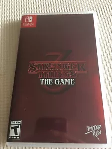 Stranger Things 3: The Game (Nintendo Switch, 2020) Funda Y Estuche SIN JUEGO - Imagen 1 de 3