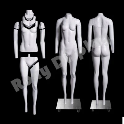Maniquí fantasma invisible femenino cuello y brazos extraíbles #MZ-GH2--S Foto 1 de 4