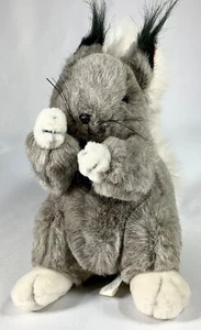 The Smithsonian Wild Collection Gray Abert’s Squirrel Plush 1989 Vintage 9” GUVC - Picture 1 of 7