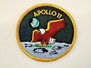 APOLLO 11 NASA Moon Spaceflight Landing American Bald Eagle Souvenir Patch - Picture 1 of 5