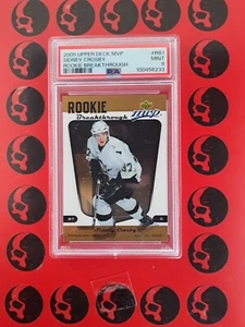 2005-06 Sidney Crosby PSA 9 Rookie MVP Breakthrough #RB1 Pittsburgh Penguins - Picture 1 of 2