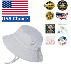 Packable Cotton Bucket Hat for Kids - Stylish UV Protection (Size 5-12 ) - Picture 1 of 7