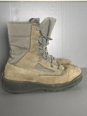 Botas de Combate Militares Belleville Para Hombre Talla 7.5 Anchas Gamuza Salvia FAFTW Tácticas Foto 1 de 4