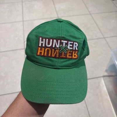 Gorra de béisbol Hunter x Hunter anime - gorra verde con logotipo bordado Foto 1 de 4
