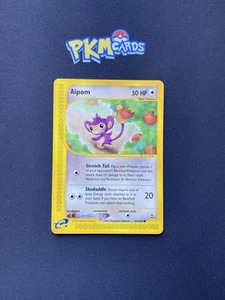 Juego de cartas coleccionables Pokémon Aipom Aquapolis 67/147 LP regular. - Imagen 1 de 3