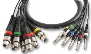 PULSE - 8-Weg XLR naar 6.35mm Jack Loom - Afbeelding 1 van 1